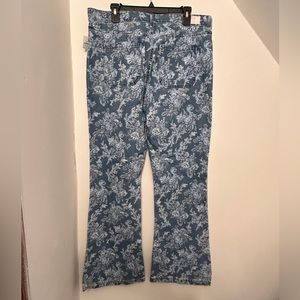 Gap x LoveShackFancy floral jeans, Sz 33